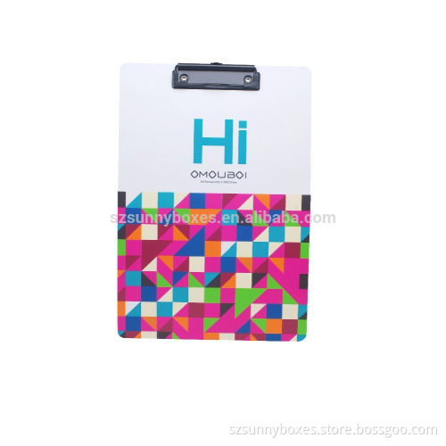 Office supplies stationery file decoration with school mental Clip folder